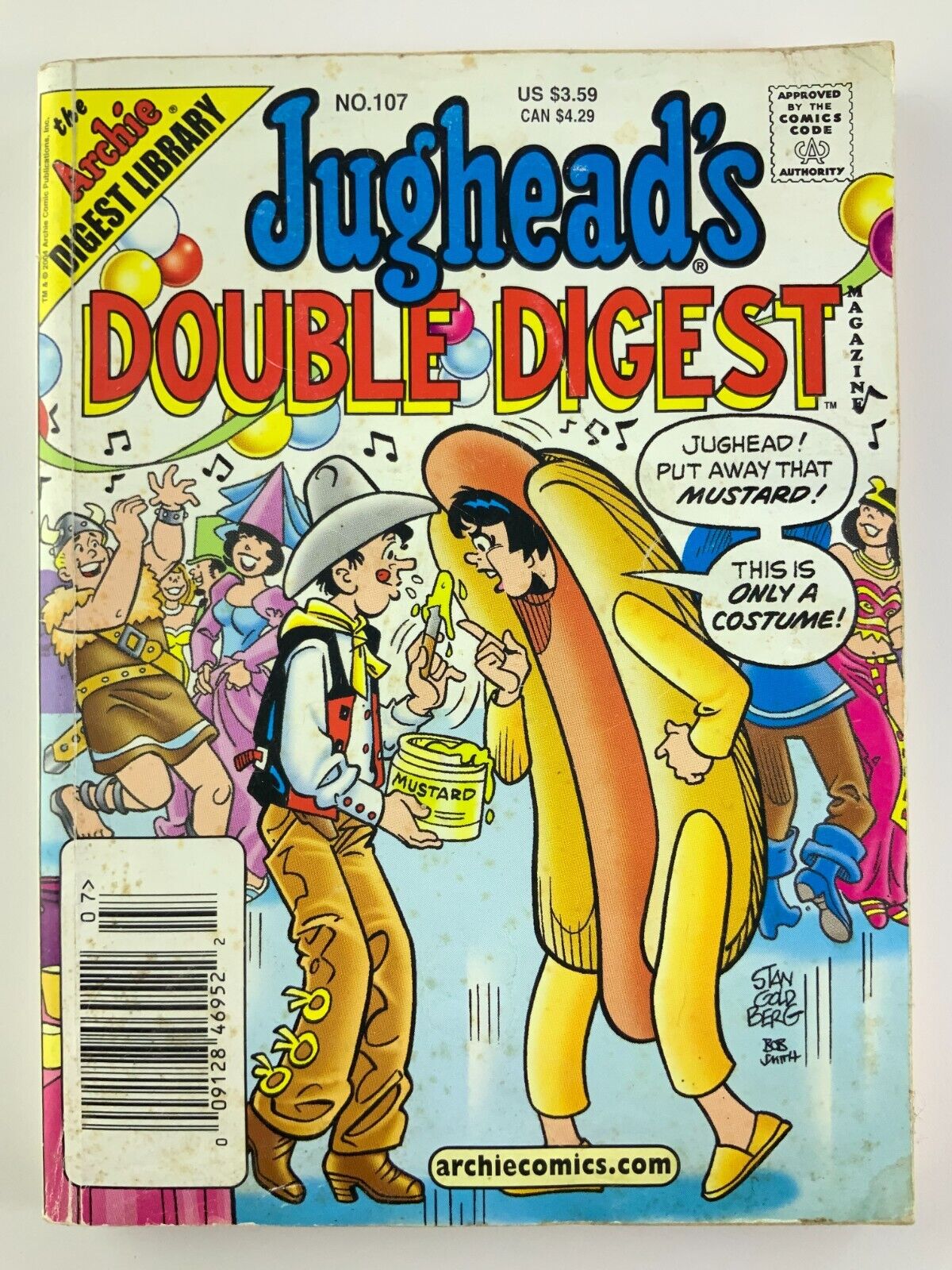 Jughead\'s Double Digest #107 Archie Library Comic 2004 HH105