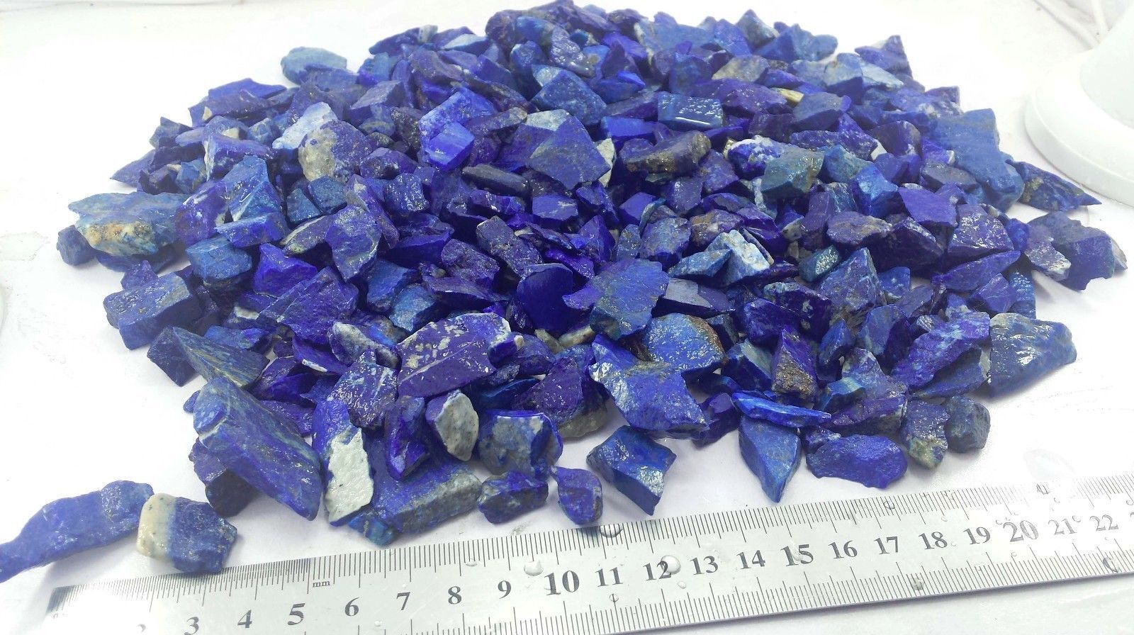 Natural 1200 grams Grad A Lapis Lazuli Rubles small particles lot very Cheap
