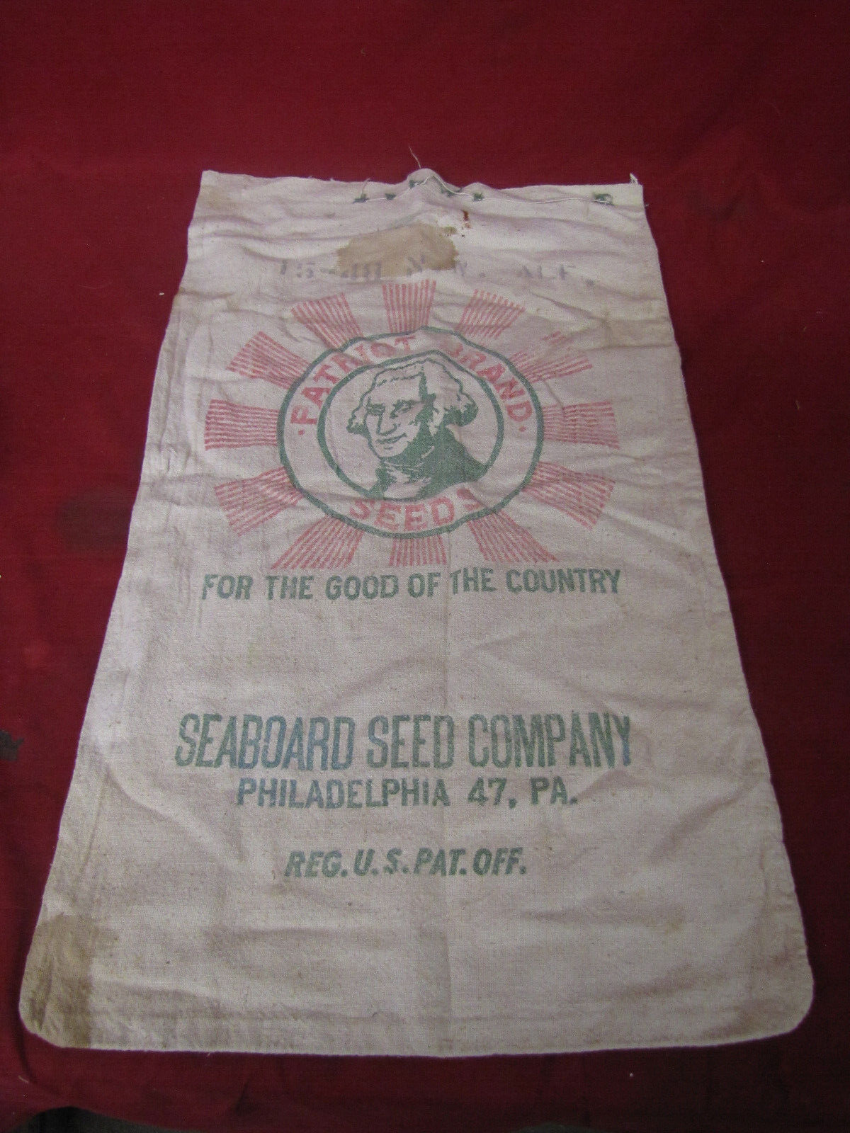 Vintage Patriot Brand Seeds \