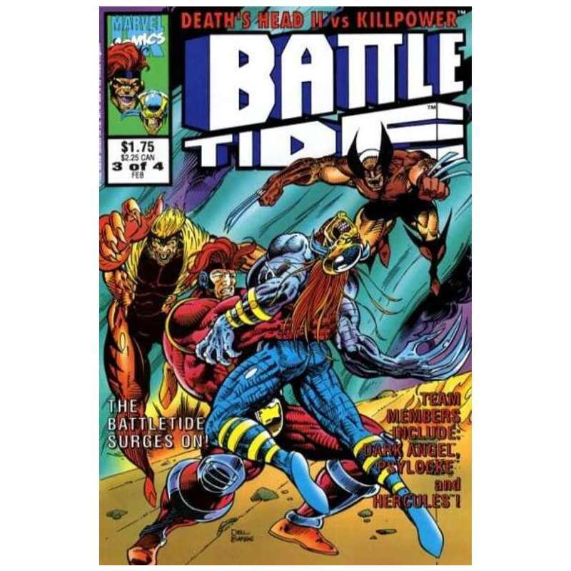 Battletide #3 in Near Mint minus condition. Marvel comics [q*