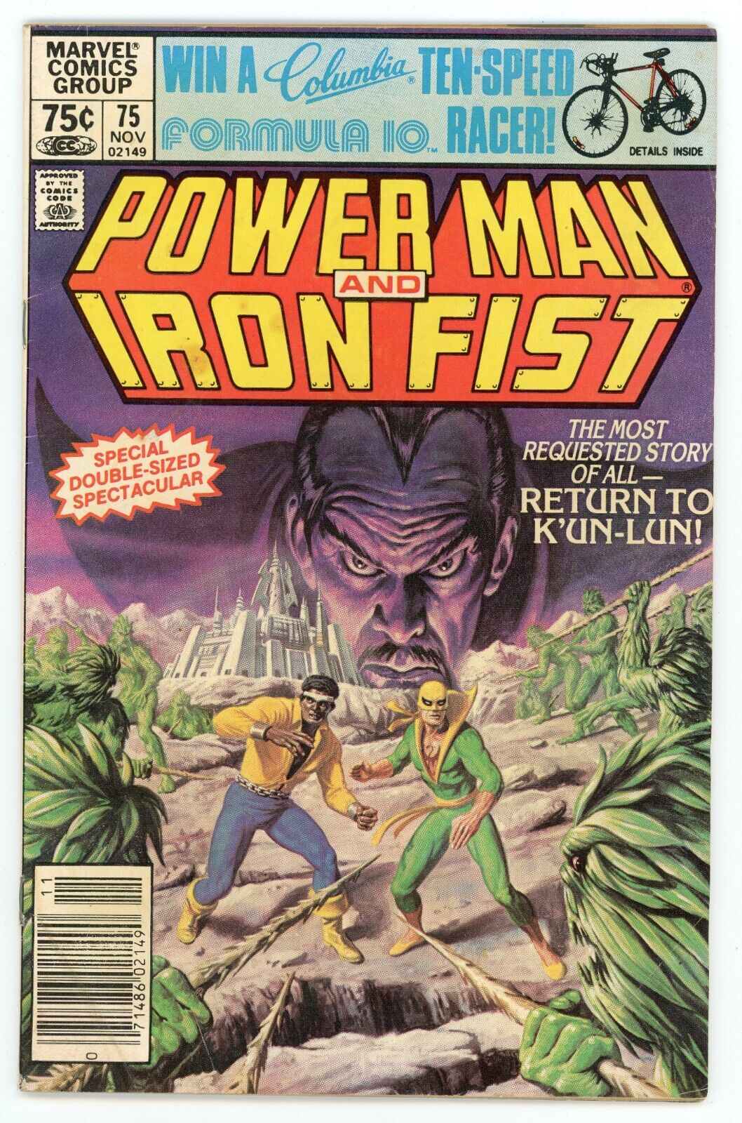 Power Man and Iron Fist #75 Marvel Comics 1981