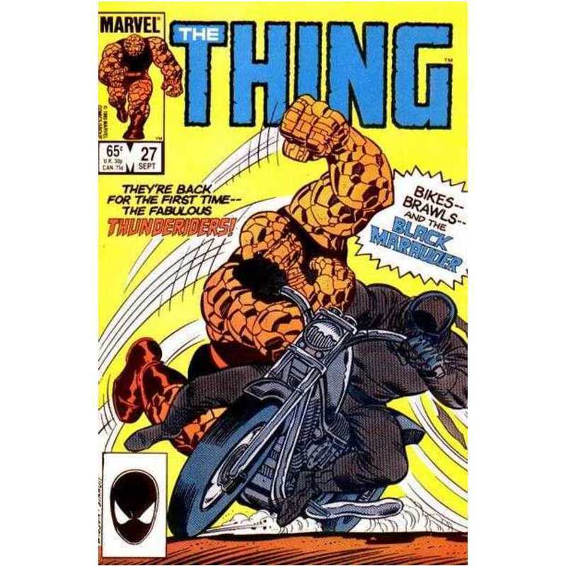 Thing #27  - 1983 series Marvel comics Fine+ Full description below [u~