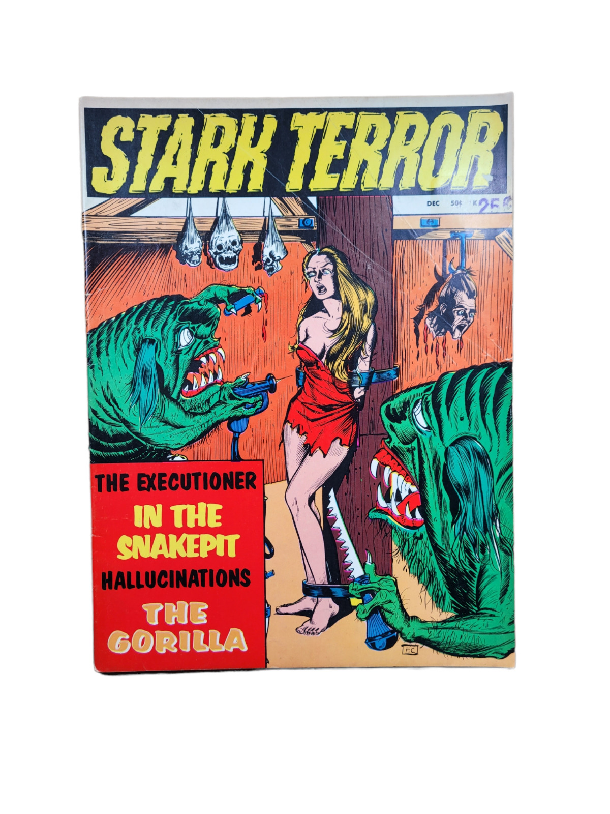 Stark Terror #1 1970 Horror | Monster | Sci FI Comic Book/Magazine VG+ VINTAGE