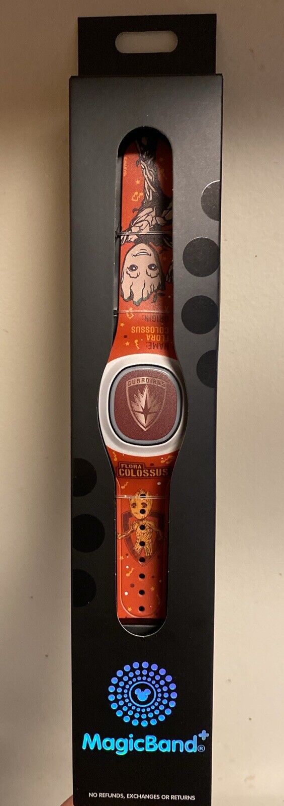 Disney Marvel Guardians Of The Galaxy Baby Groot Magic Band Plus + Unlinked NEW