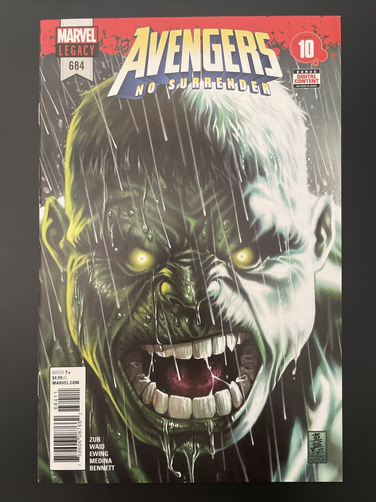 Avengers #684 (Marvel) No Surrender 1st Immortal Hulk First Printing