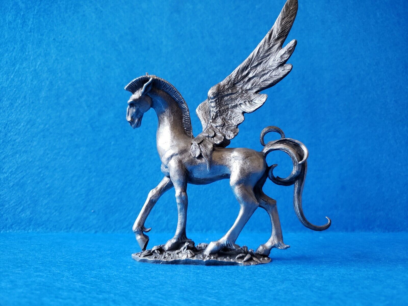 Vintage Perth Pewter Pegasus Figurine Extremely Rare 