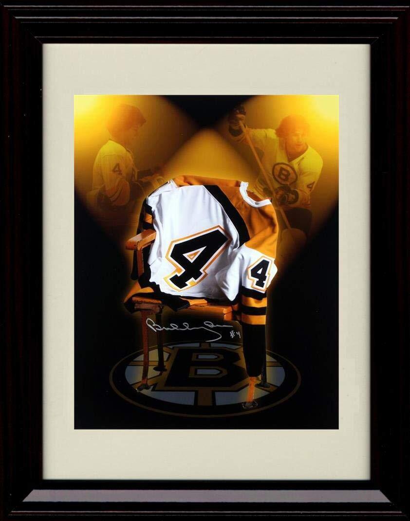 Unframed Bobby Orr Autograph Replica Print - Jersey Collage