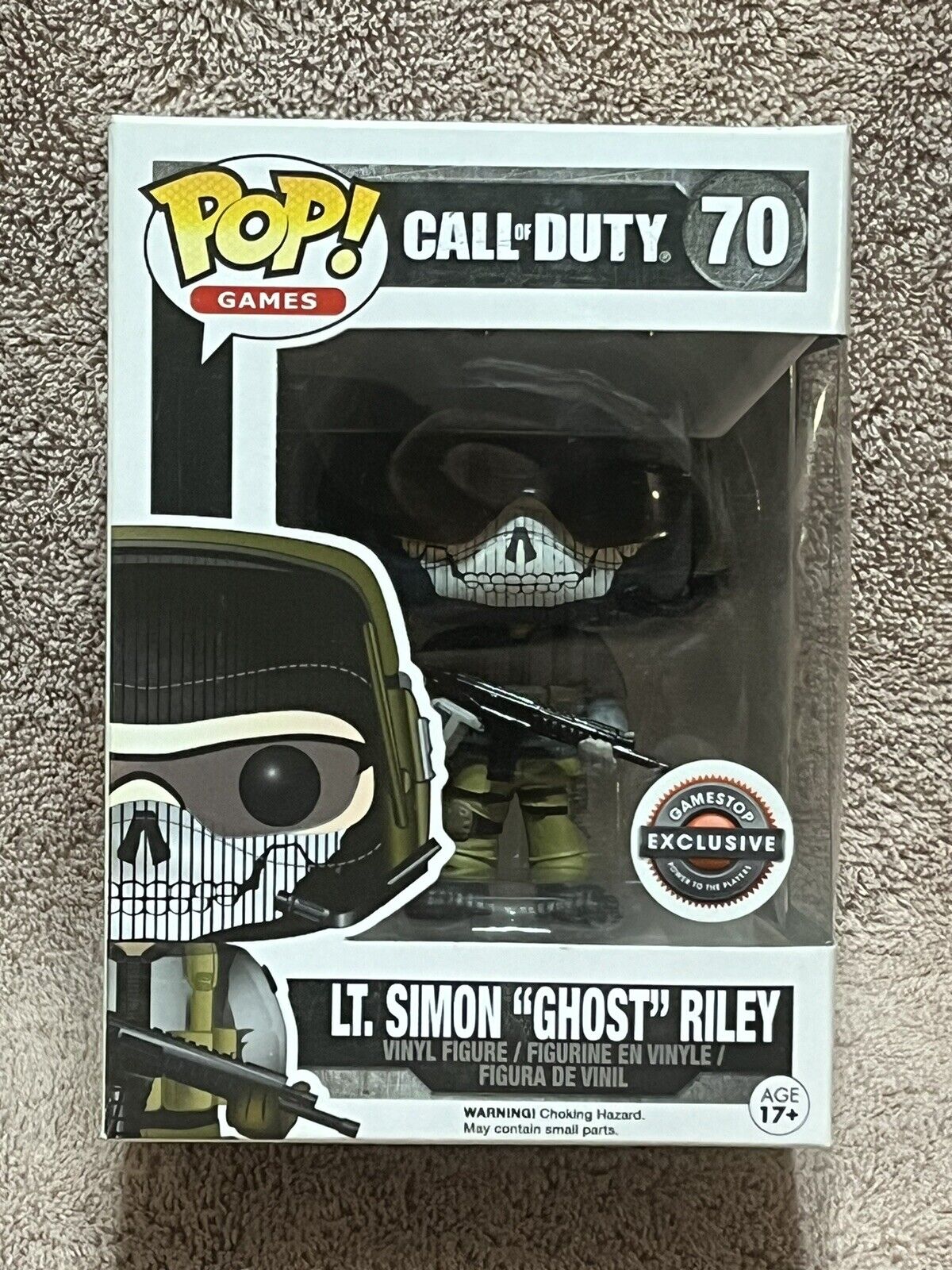 Funko Pop #70 Call Of Duty Lt. Simon “Ghost” Riley NICE