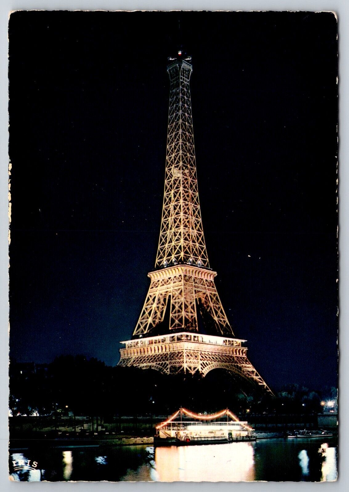 Postcard - Paris FRANCE Vintage 1967 Real Photo Postcard of Eiffel Tower