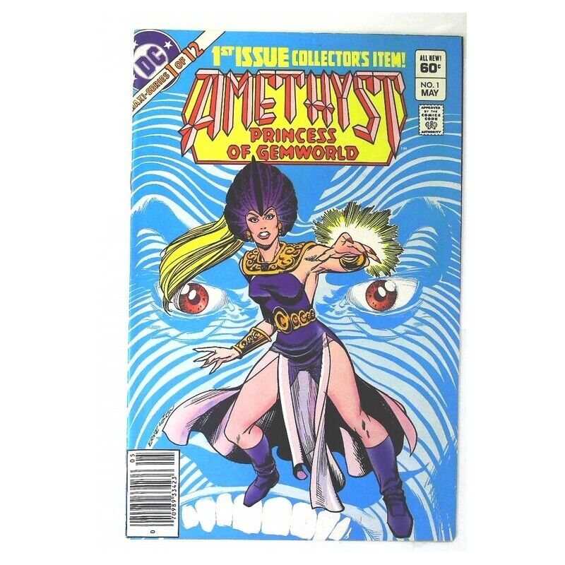 Amethyst: Princess of Gemworld #1 Newsstand DC comics NM minus [m&