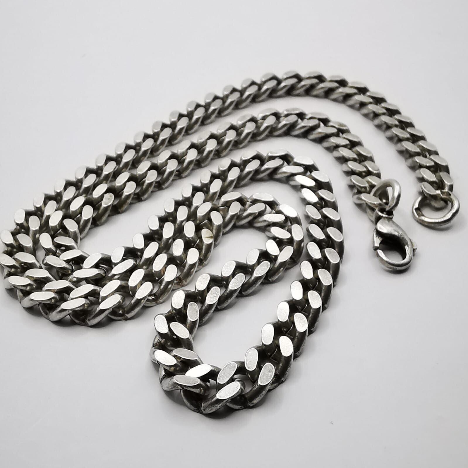Vintage Massive Chain Jewelry ,925 Sterling Silver,Signature 53,72g