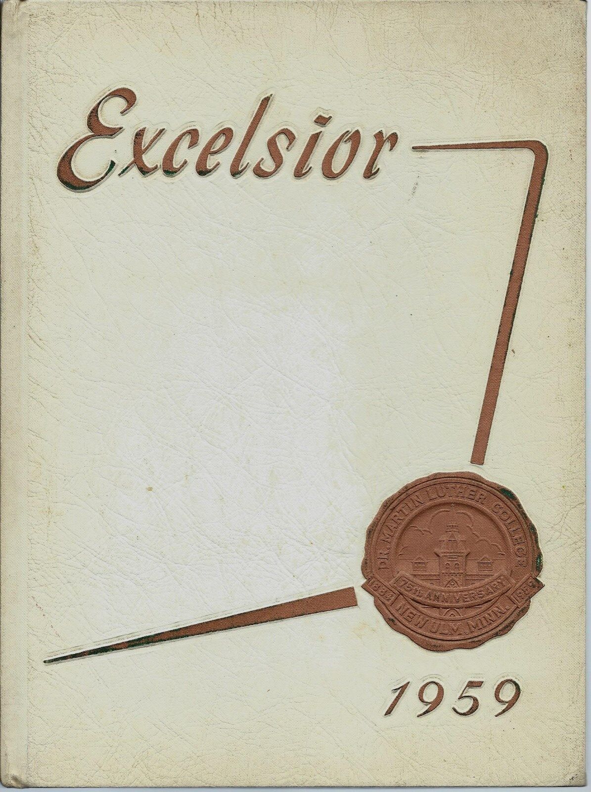 1959 Dr. Martin Luther College New Ulm MN Yearbook - Excelsior