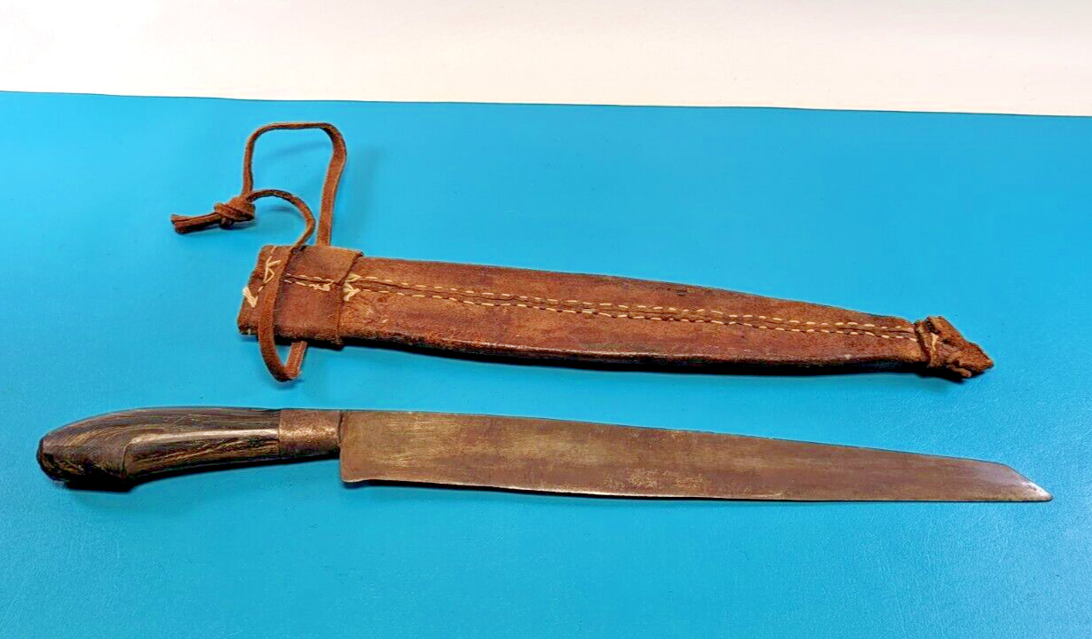 Vintage Philippines Knife Sword Talibon Barong Dagger Bolo