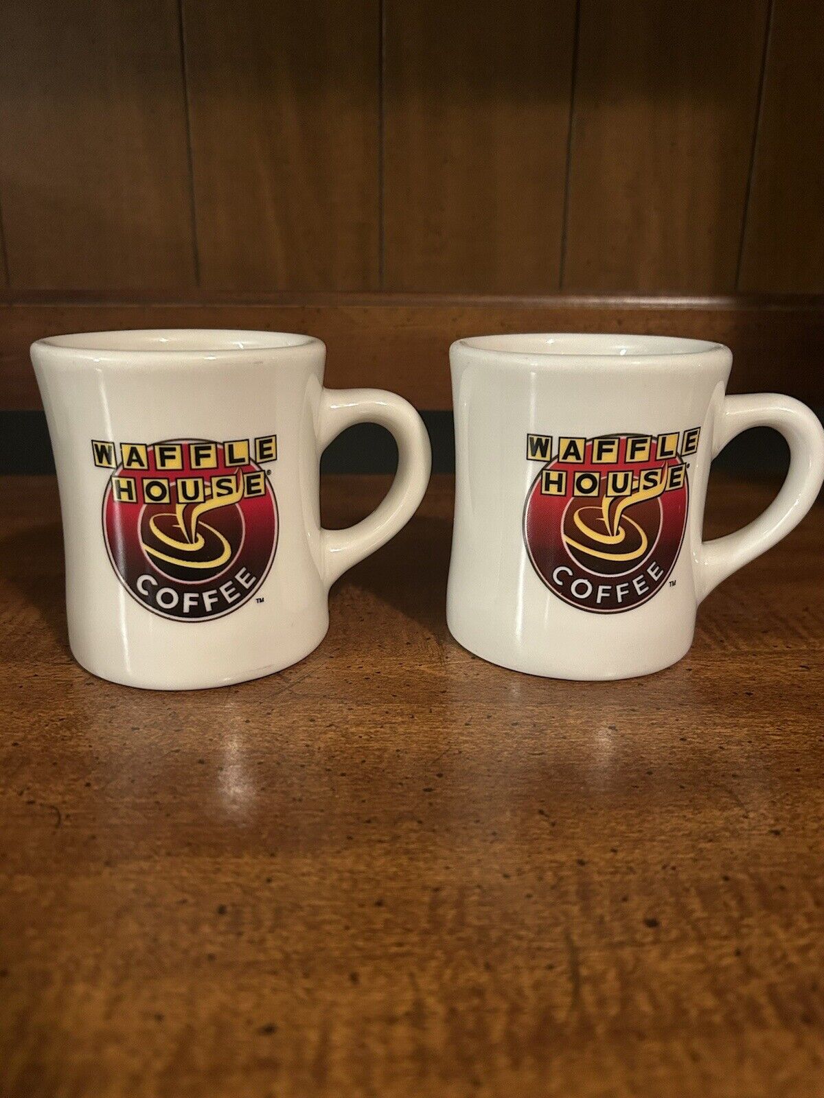 Vintage Waffle House White Coffee Mug Cup by Tuxton Restaurant Original 9oz