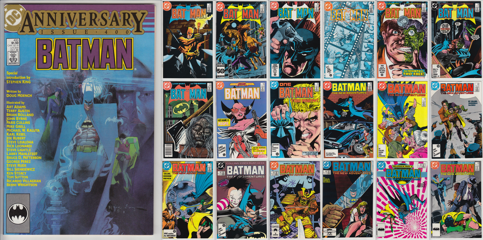 Batman Comics Lot (1986-1987) 19 Various Issues VF/NM or better +bags/boards