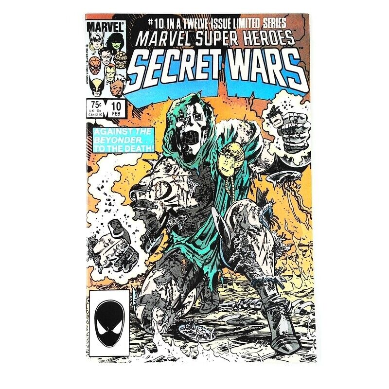 Marvel Super-Heroes Secret Wars #10 Marvel comics VF+ Full description below [y`