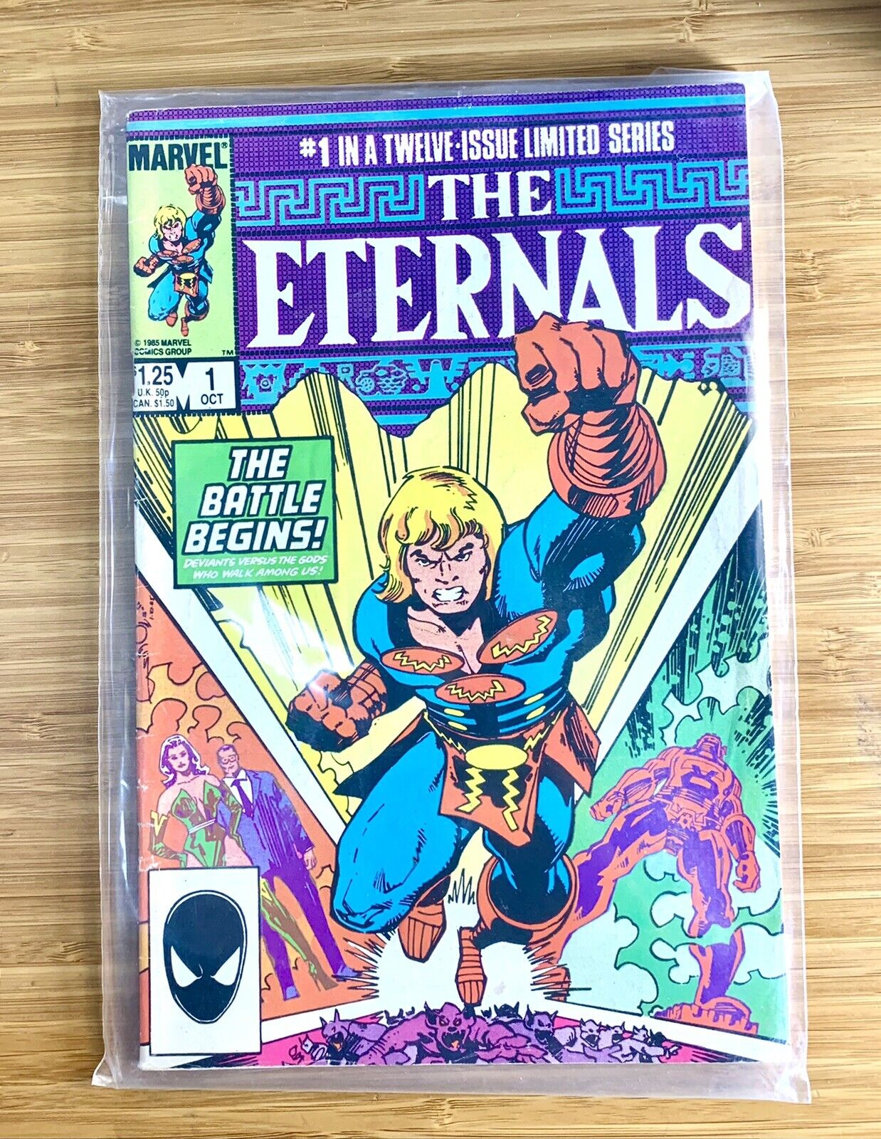 The Eternals #1 October 1985 Marvel Comics 1st App Phastos NM (C)