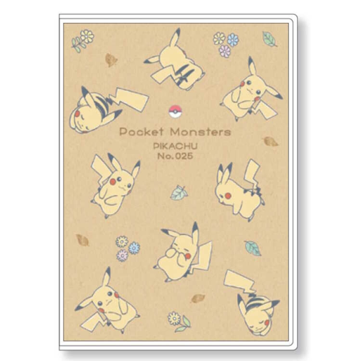 Pokemon A6 Diary Planner 2024 Schedule Book Monthly Pikachu Pocket Monster 12989