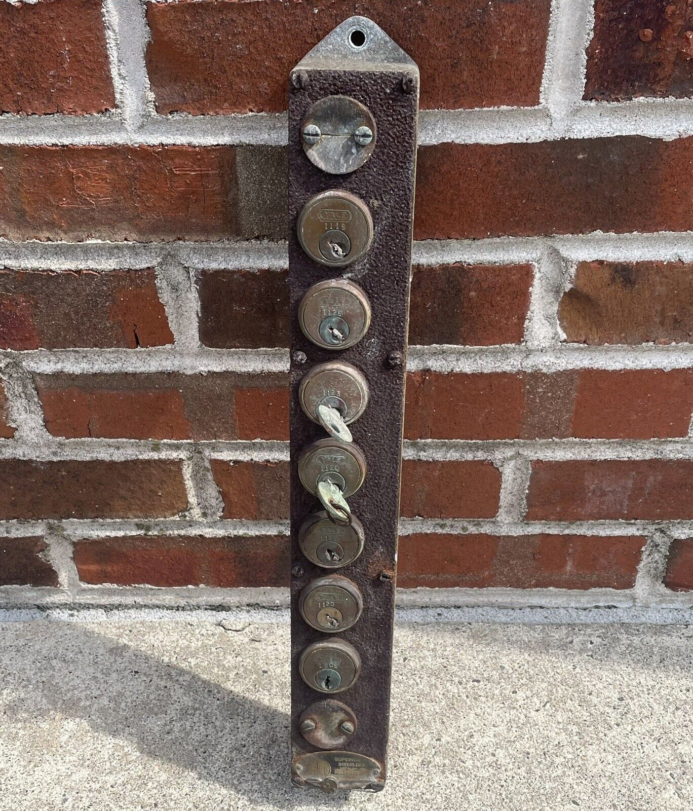 Vintage Superior Interlock Transfer Interlock S1056677 Industrial Decor 