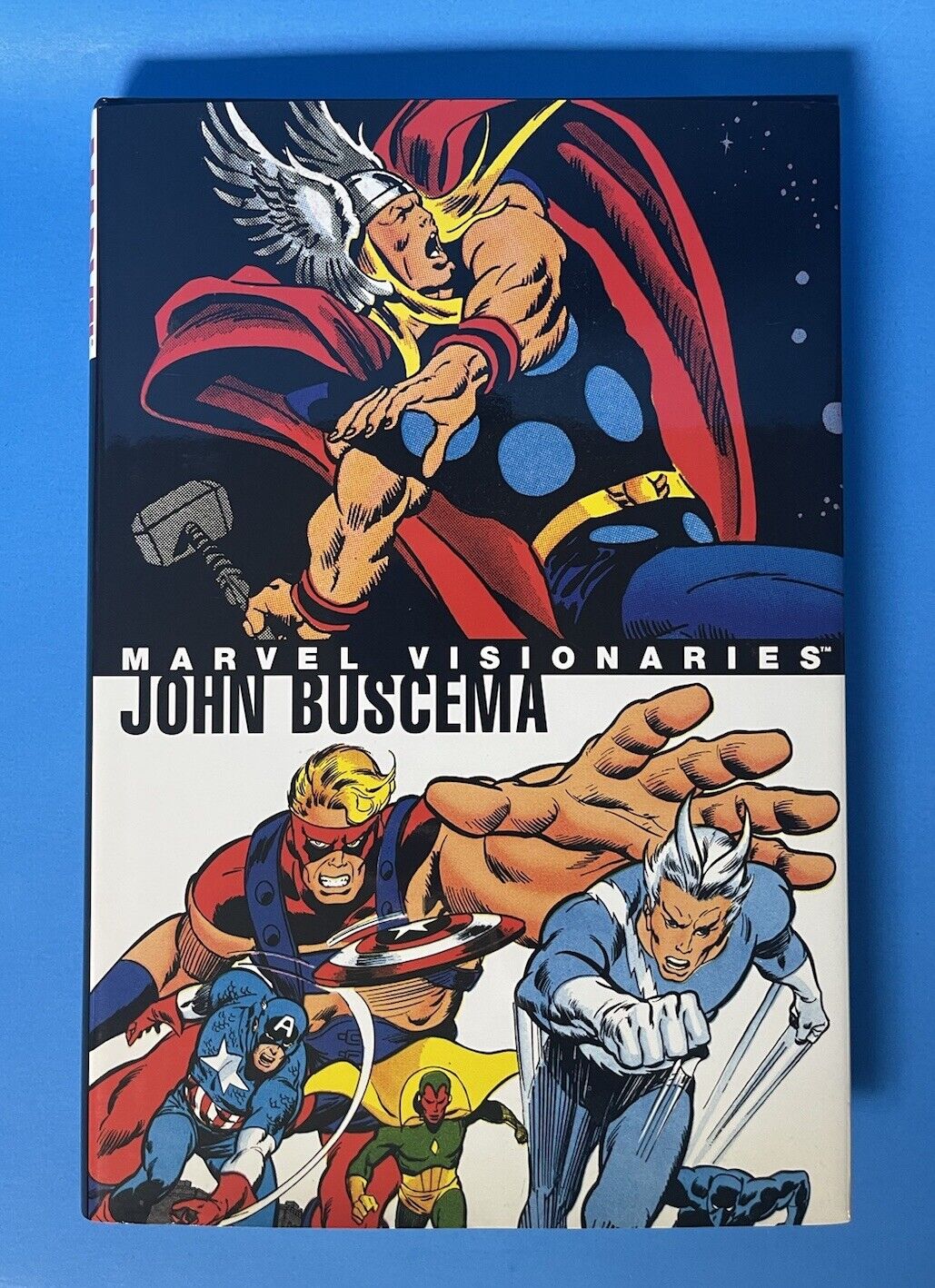 Marvel Visionaries John Buscema Comic Book 2006 Dust Jacket Hard Cover 1st Print