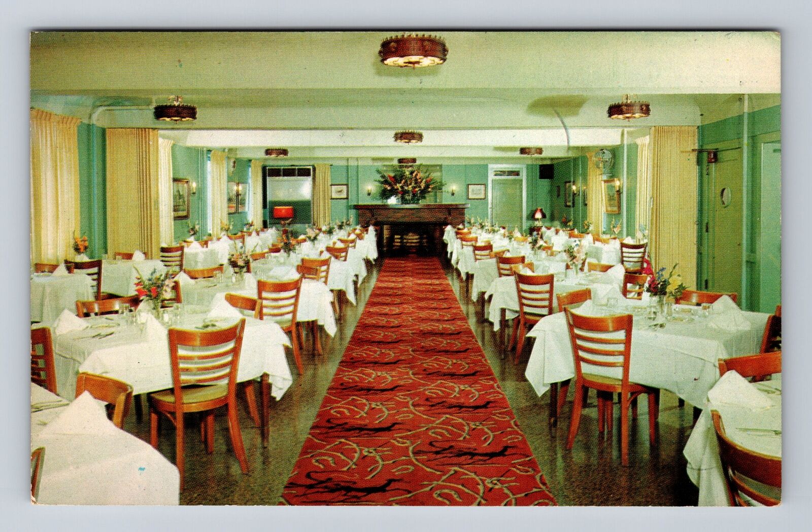 Freehold NJ-New Jersey, American Hotel, Advertisment, Antique, Vintage Postcard