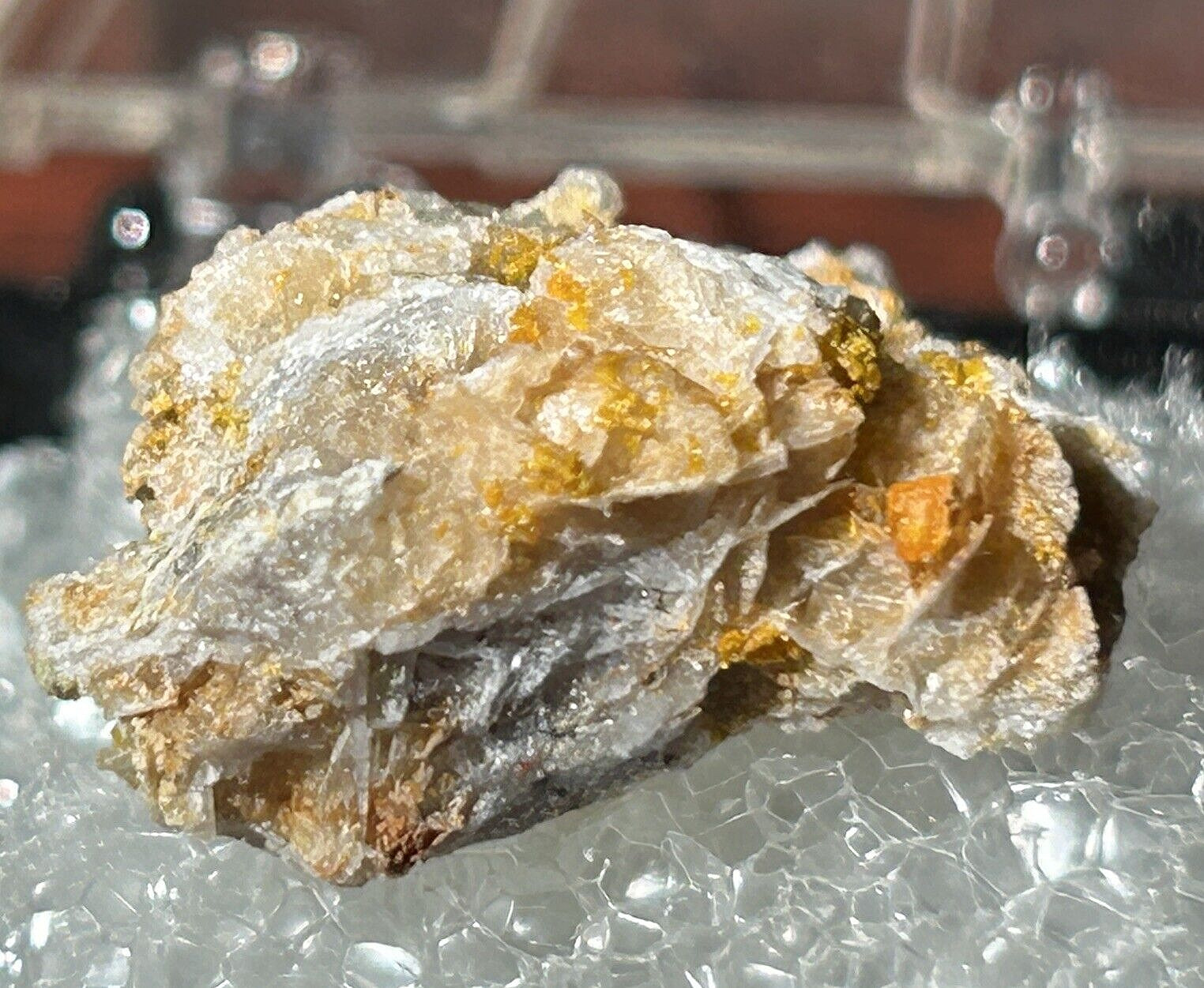 WULFENITE with Mimetite (TN)- May Flower Mine, Socorro Peak, New Mexico