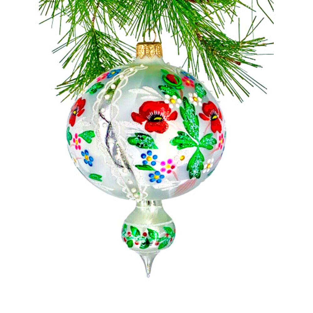 Heartfully Yours Augustine Christmas Ornament by Christopher Radko LTD New