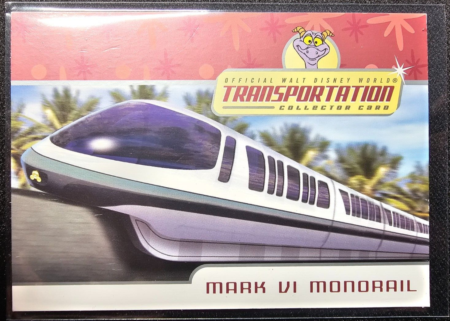 Official Walt Disney World Transportation Mark VI Monorail #8 of 18 Series1 Card