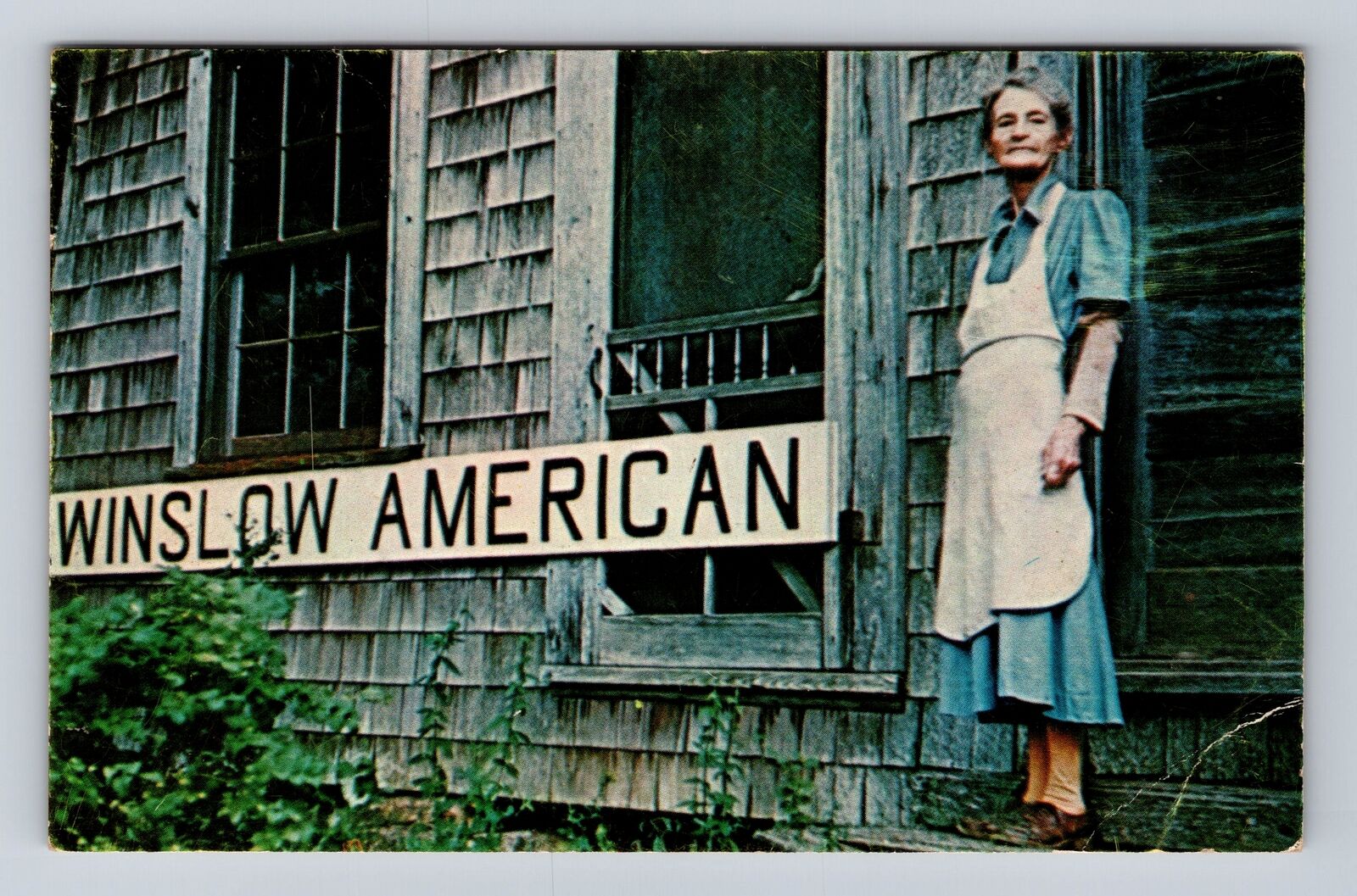 Winslow AR-Arkansas, Maud Duncan, Antique, Vintage Souvenir Postcard