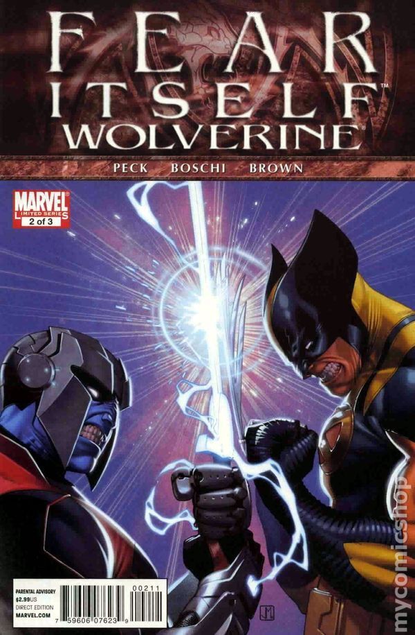 Fear Itself Wolverine #2 FN 2011 Stock Image
