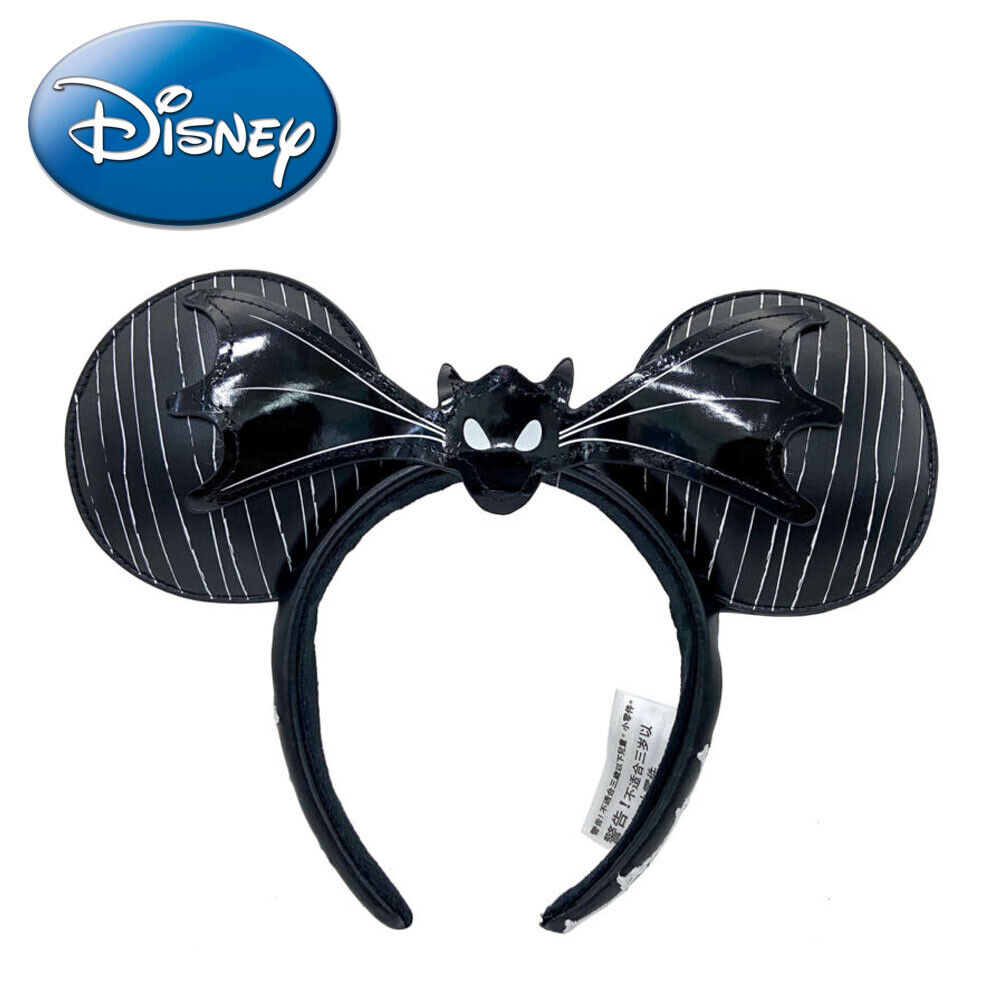 DisneyParks Halloween Nightmare Before Christmas Bat Minnie-Mouse Ears Headband