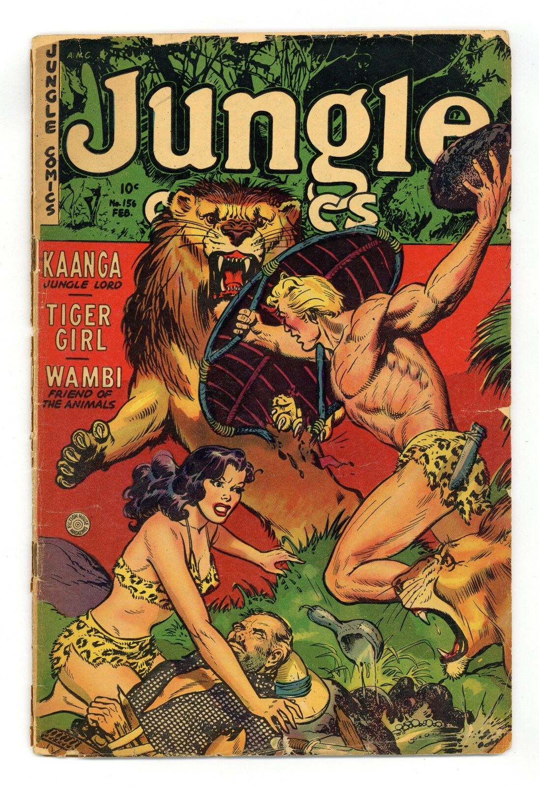 Jungle Comics #156 FR 1.0 1952