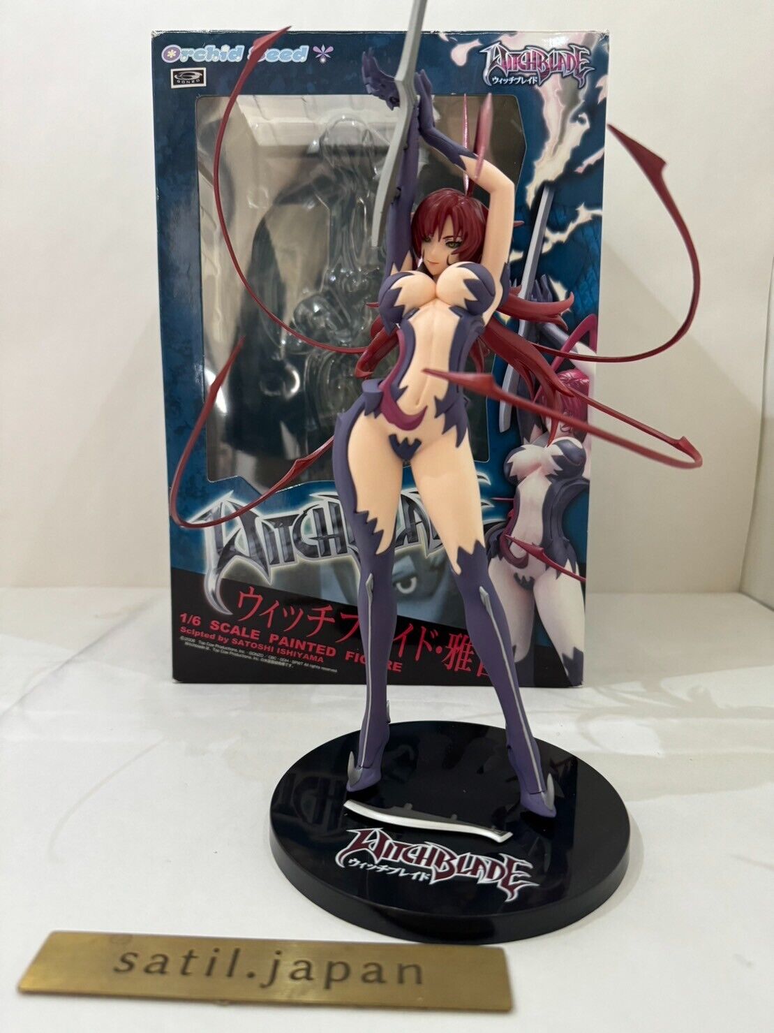 [USED] Orchid Seed Witch Blade Masane 1/6 Figure PVC,ABS Anime Toy Japan