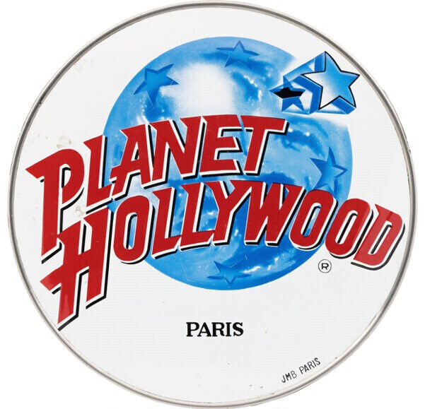 Planet Hollywood Paris Circular Sign