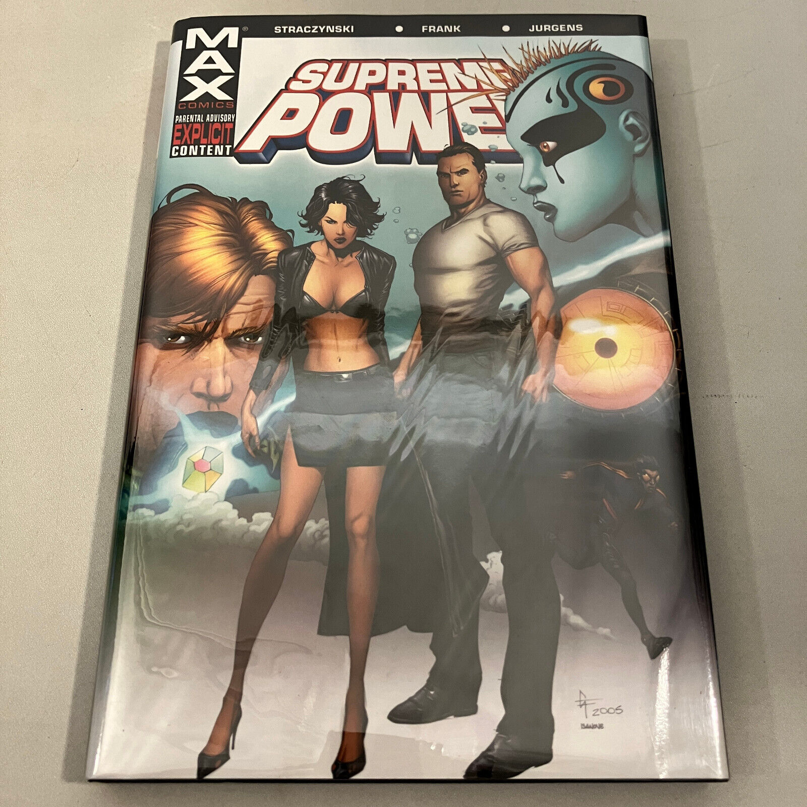 Supreme Power Volume 2 Straczynski Frank & Jurgens Max Comics Explicit HCDJ