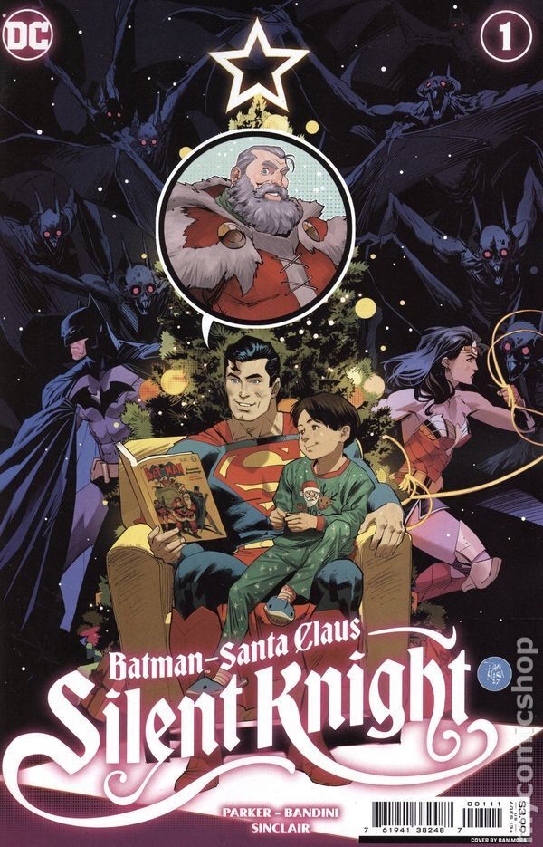 Batman Santa Claus Silent Knight 1A VF 2024 Stock Image