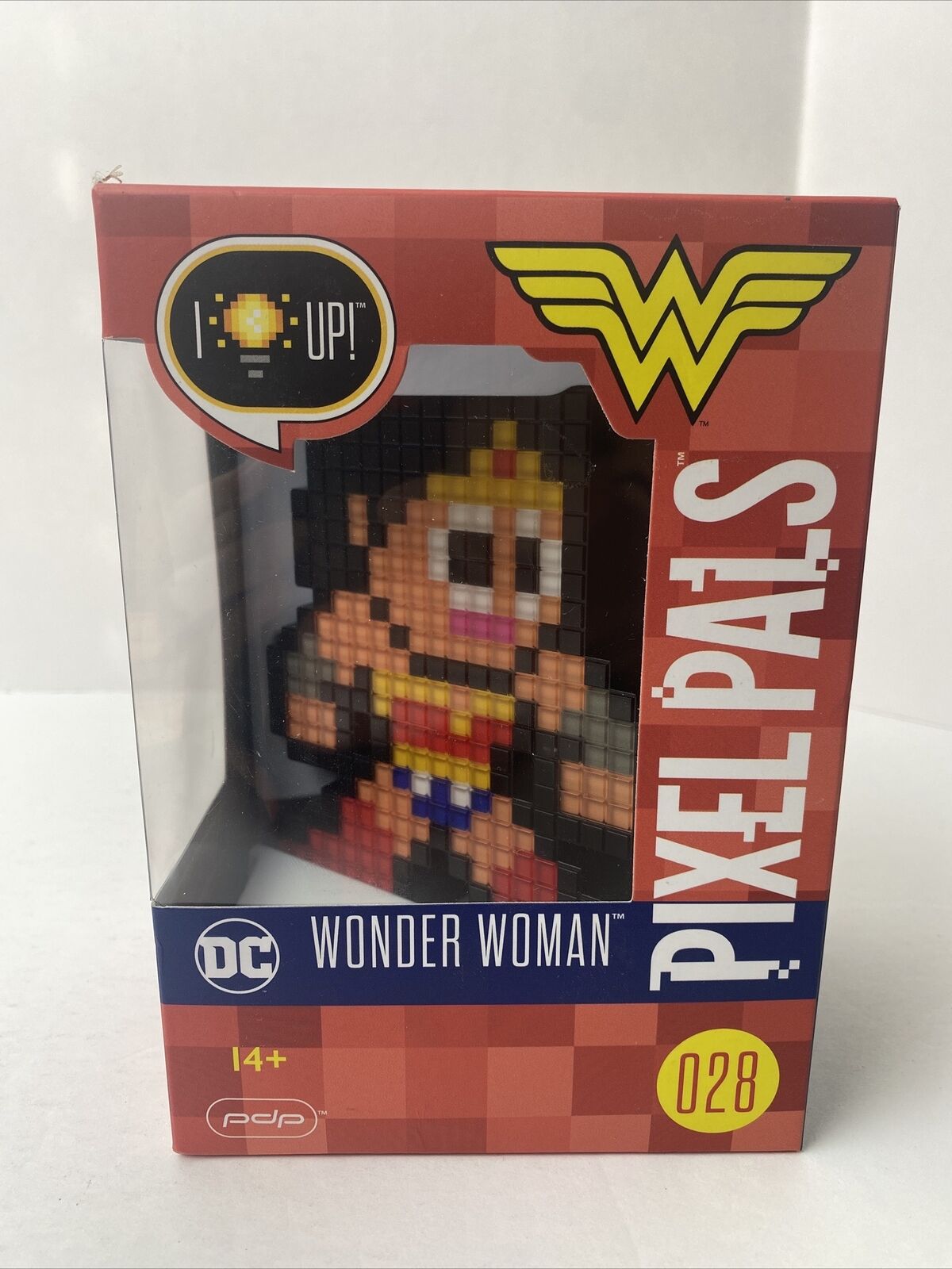 PDP Pixel Pals #028 DC Wonder Woman (Light Up Display) New/Sealed
