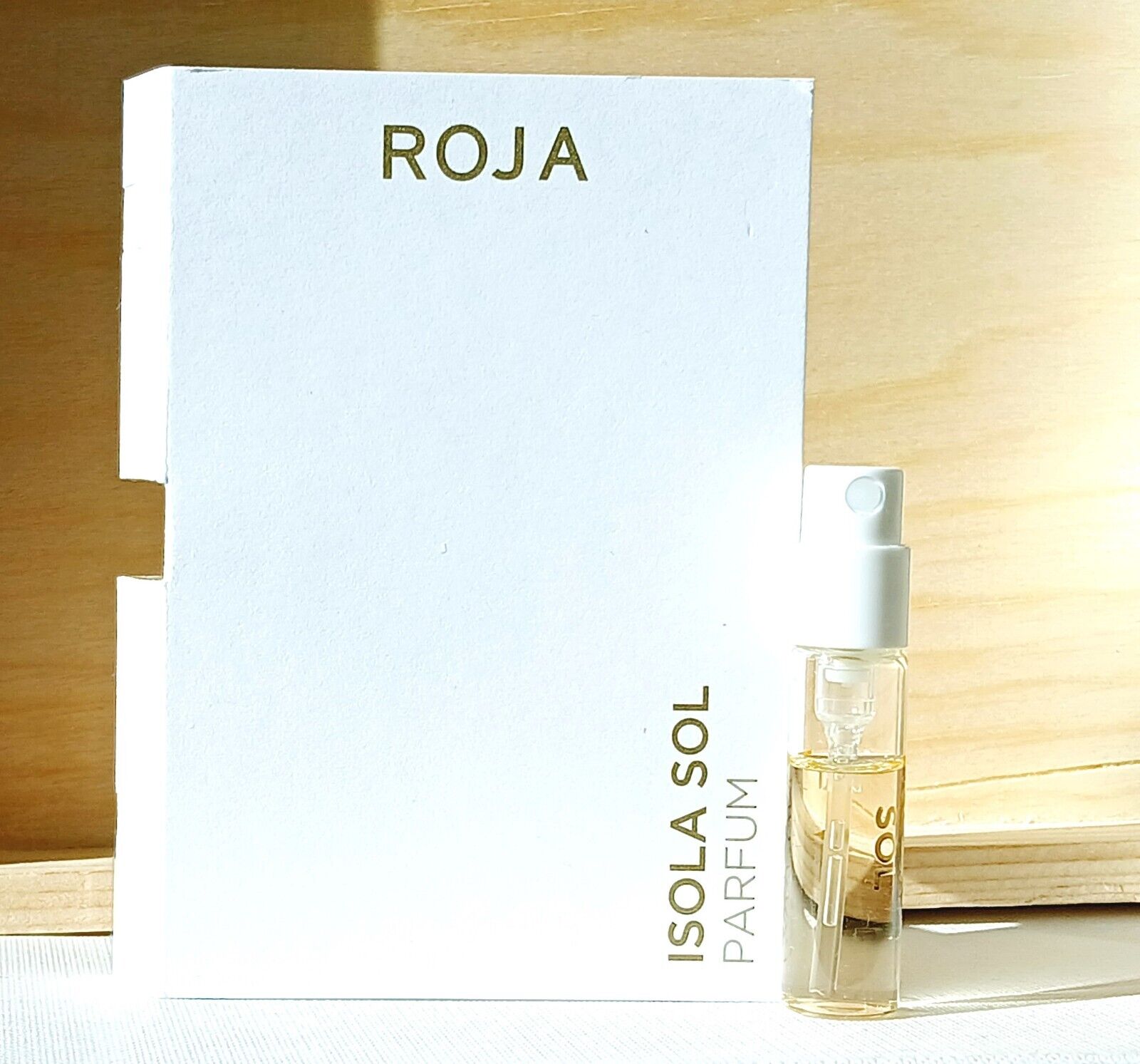 NEW Roja ISOLA SOL eau de parfum / sample spray 2ml try it bella profumum roia