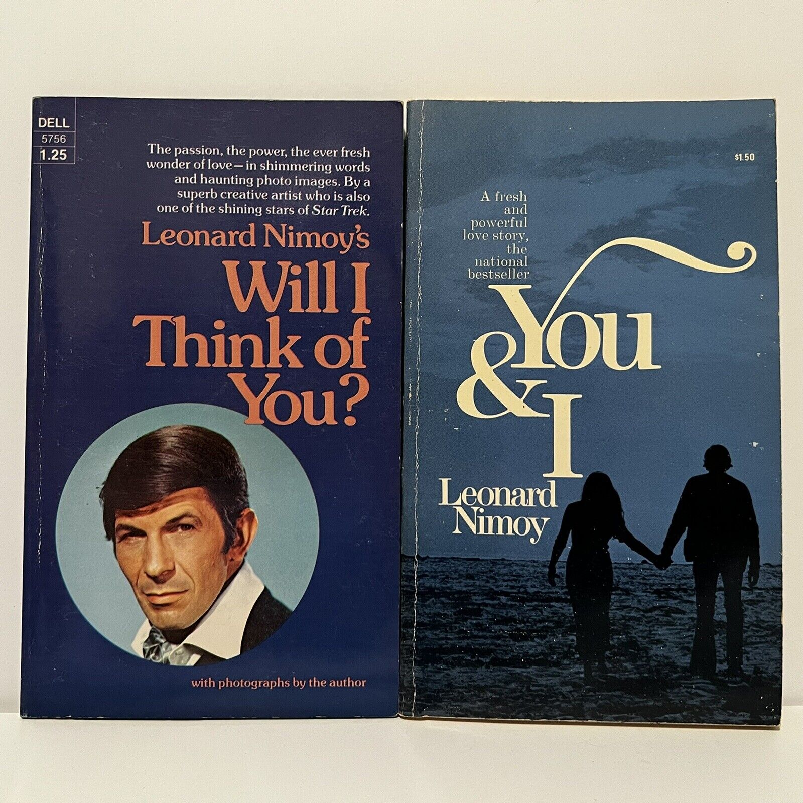 Leonard Nimoy You & I Will I Think Of You? Poetry Books 