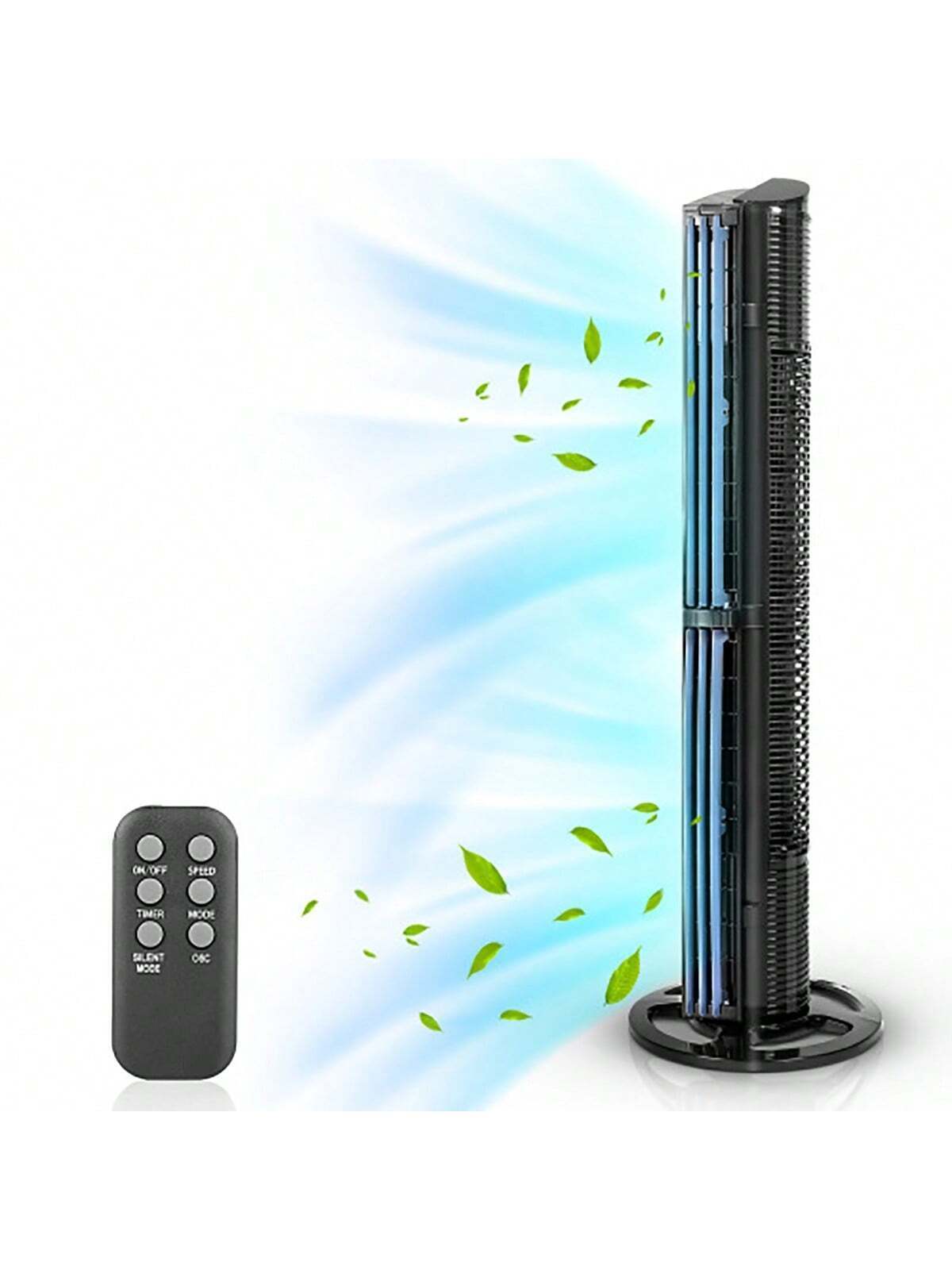 40-inch electric fan, air conditioning fan floor fan upright, 15-hour timer