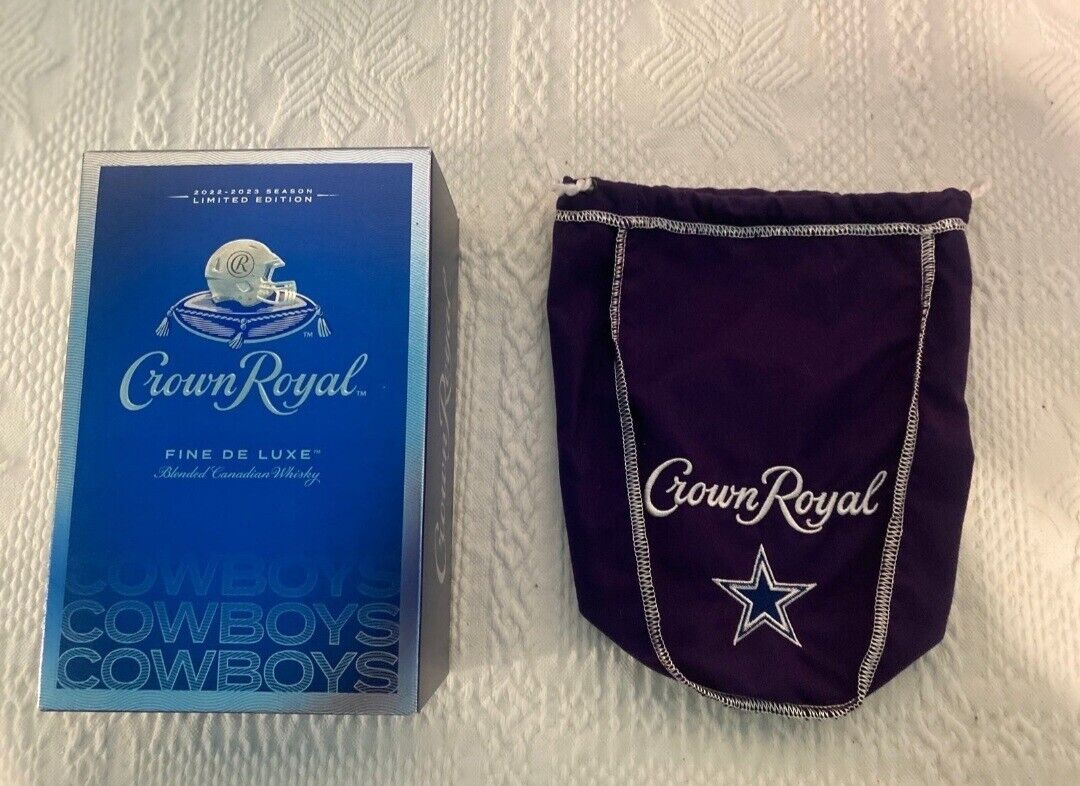 2022 Limited Edition Crown Royal Collectible Football Dallas Cowboys