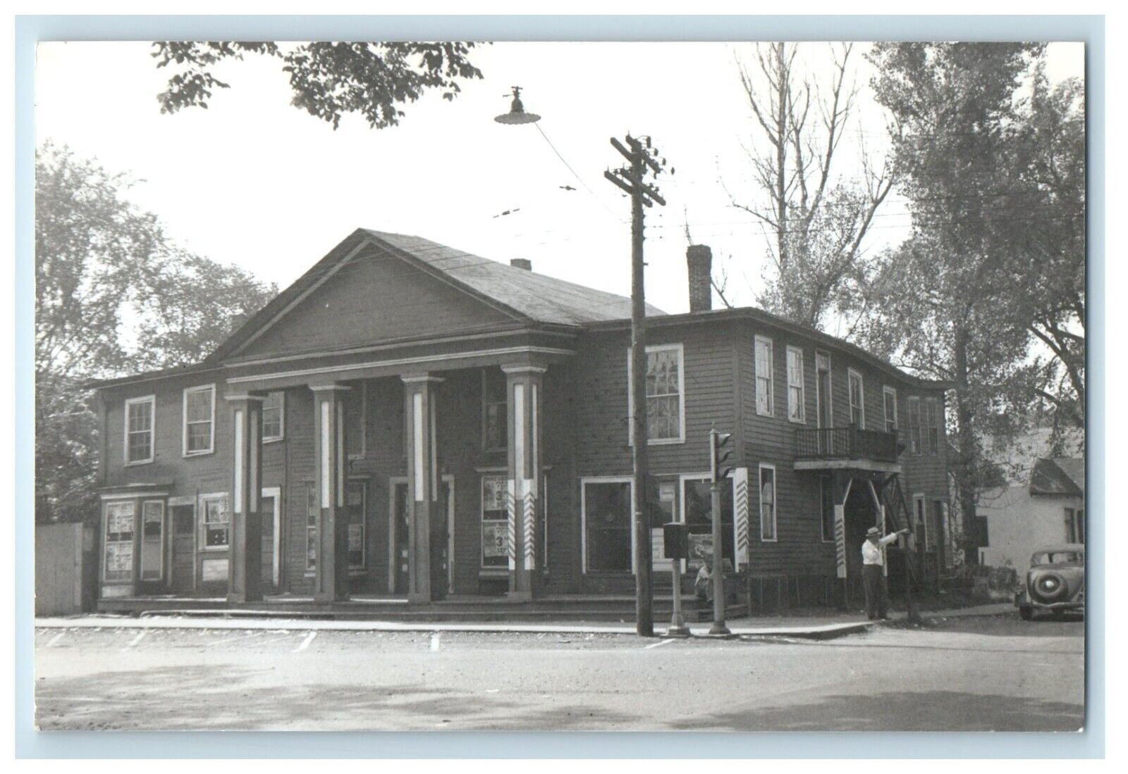 c1940's South Deerfield Massachusetts Shop Corner RPPC Photo Postcard