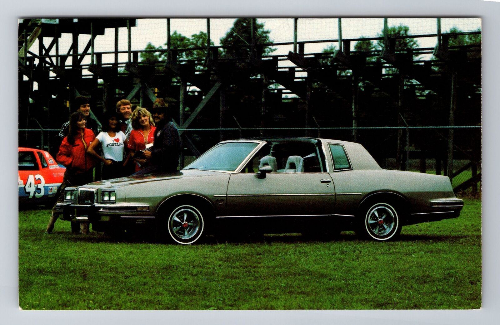 1983 Pontiac Grand Prix LJ, Cars, Transportation, Antique Vintage Postcard