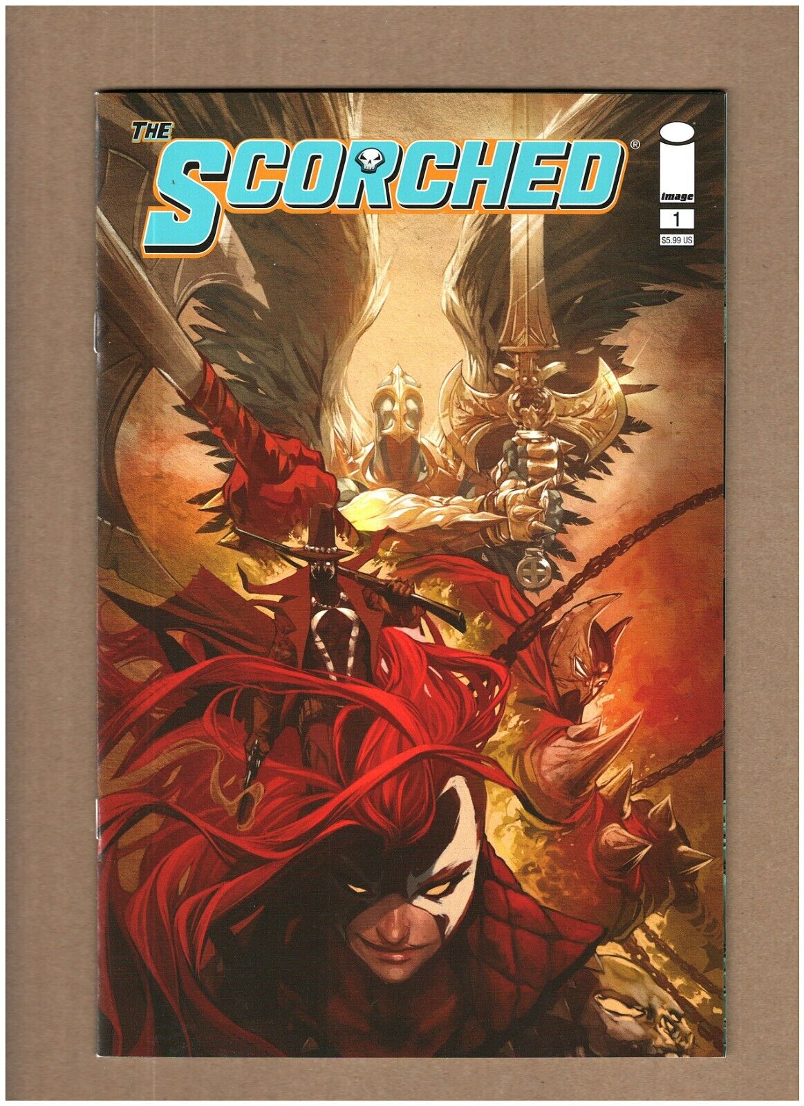 The Scorched #1 Image Comics Aguillo Variant 2022 NM- 9.2