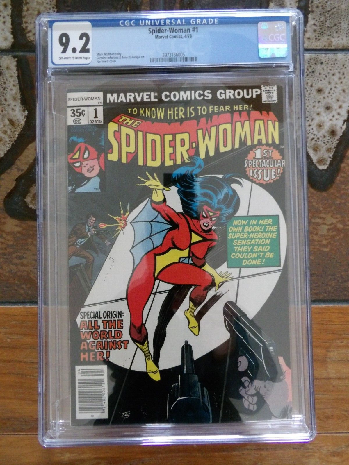 Spider-Woman #1 CGC 9.2