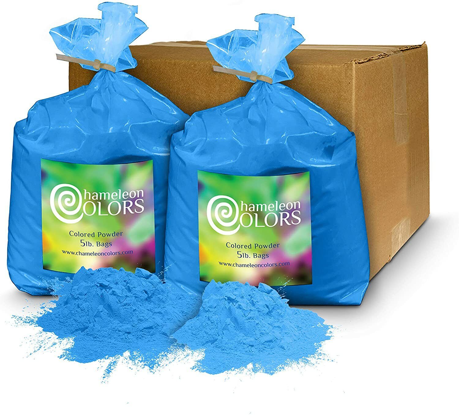 Holi Color Powder Gender Reveal 10 LBS Blue  ***FREE SHIPPING***