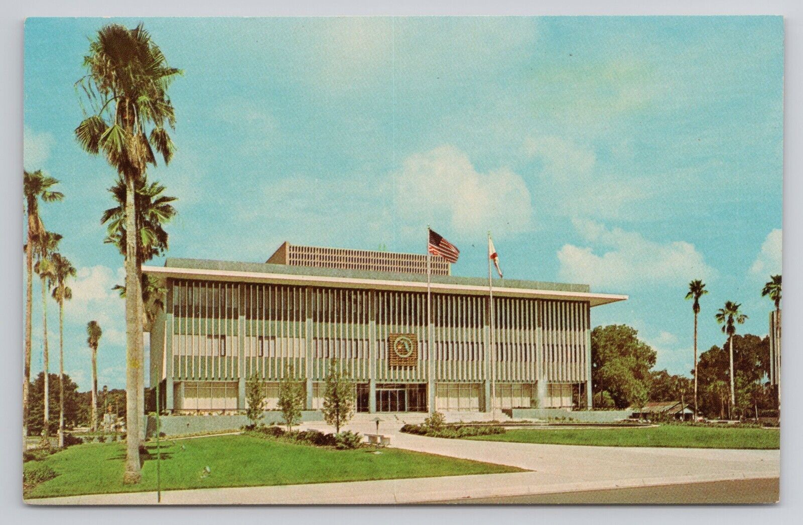 Postcard Marion County Courthouse Ocala Florida