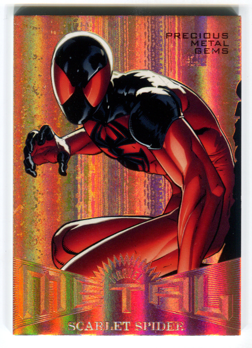 2017 Fleer Ultra Spider-Man SCARLET SPIDER #MM37 PMG Bronze 199/199 
