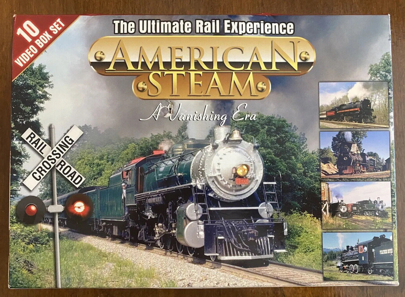 American Steam VHS Set The Ultimate Rail Experience A Vanishing Era Railroadiana