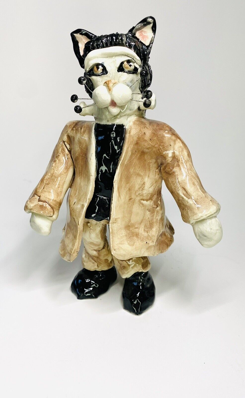 Extremely Rare Amy Lacombe Frankenstein Character Cat Vintage Estate Halloween